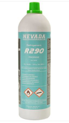 Imagem de GAS R290 PROPANO LATA COM 0,370 KG NEVADA